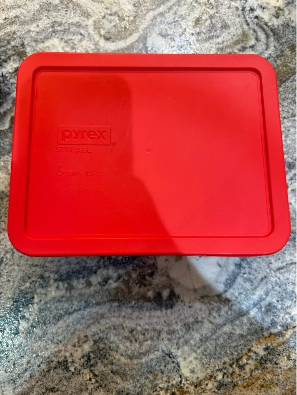 Pyrex 7211-PC 6-Cup Rectangular Plastic Storage Lid Replacement